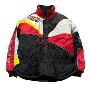 Vintage Yamaha Racing Snowmobile Jacket Sz Ladies L Reg